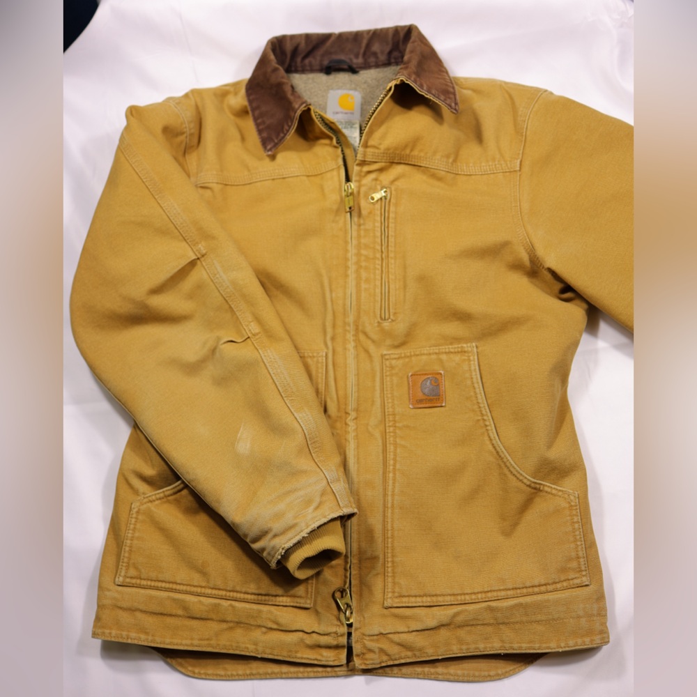 Vintage Carhartt Sherpa Lined Full Zip Jacket